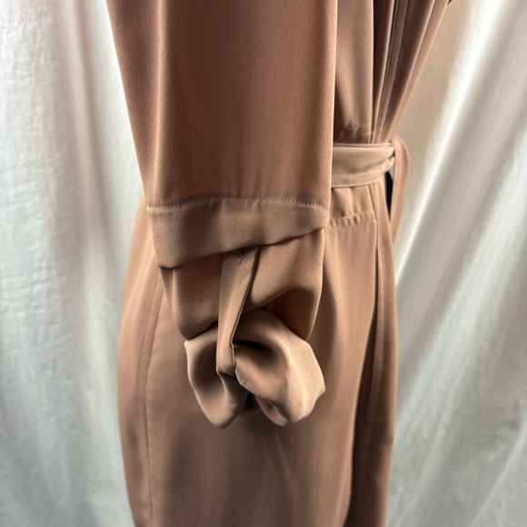 Artizia Babaton Quincey Jacket Lightweight Tan Trench Drape S - Picture 8 of 12